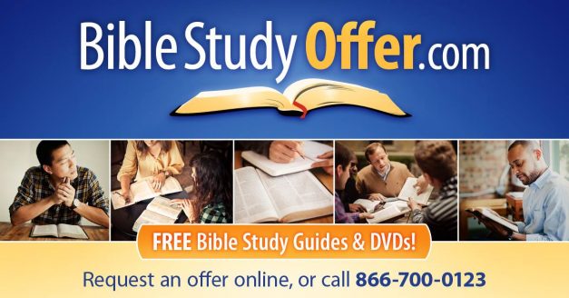 Get your FREE Bible Studies! Simply click the image.